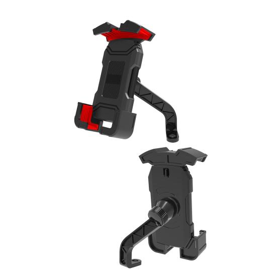 Крепление для телефона на мотоцикле с гасителем вибраций Держатель для крепления мобильного телефона на мотоцикле с управлением одной рукой