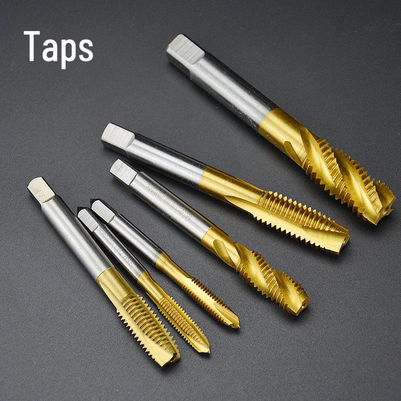 Титановый спиральный метчик для резьбы M2-M10