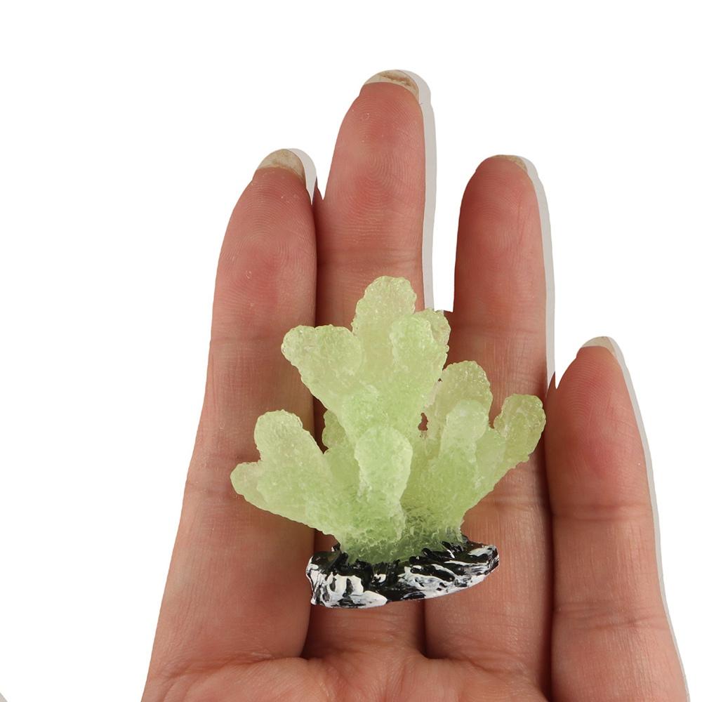 Decorative Luminous Coral Model Realistic Glowing Decor Coral Coral Reefs Ornaments Aquarium