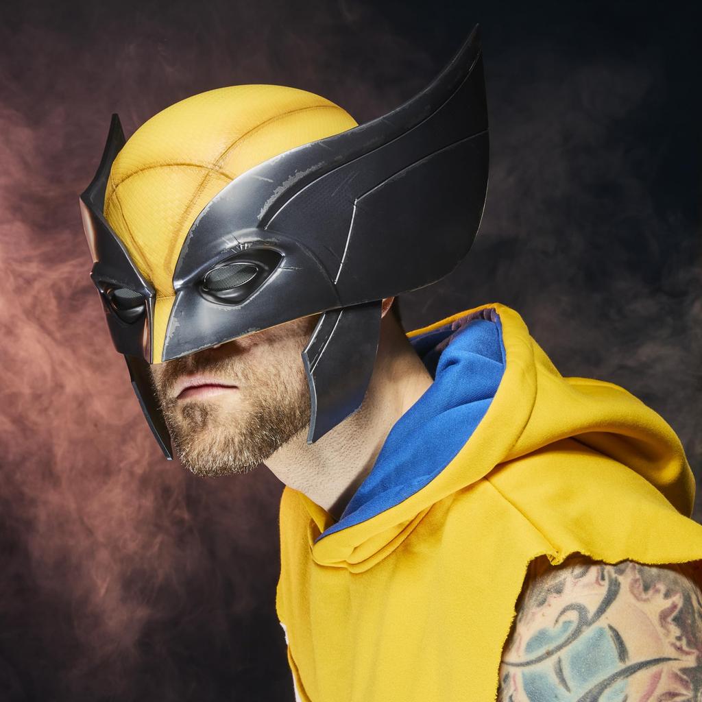 Hasbro Marvel Legends Серия Росомаха Премиум Маска для Ролевых Игр, Кино Реквизит, Коллекционный Предмет для Взрослых G0646 (аутентичный)