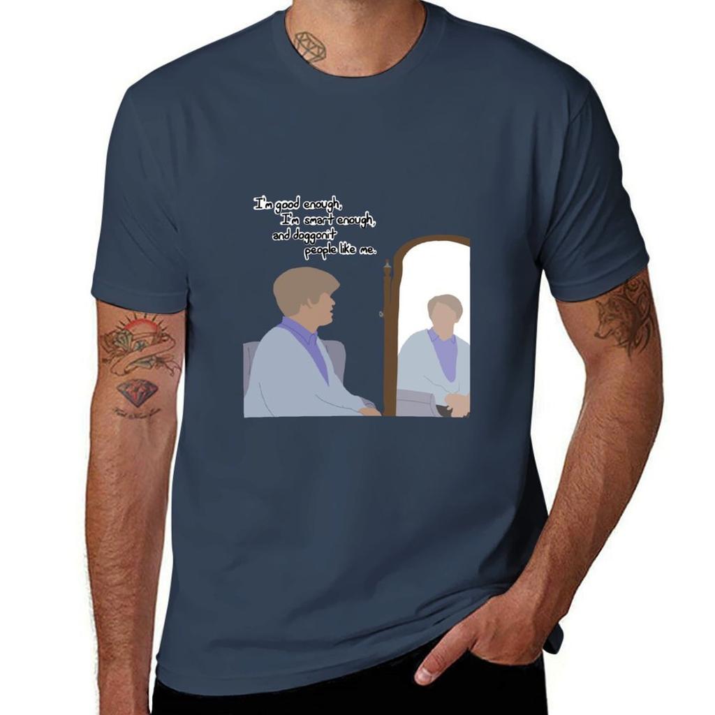 Daily Affirmation with Stuart Smalley TShirt Sweat Absorbing Sports Tee Shirt