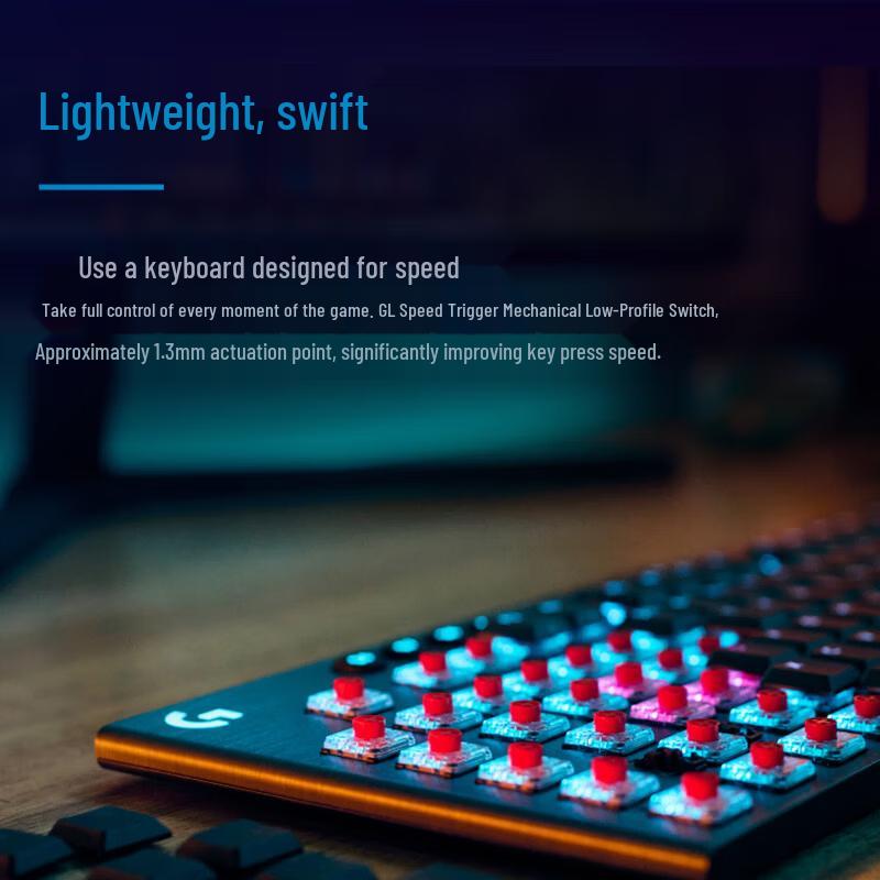 Logitech Низкопрофильная беспроводная игровая клавиатура G915 X