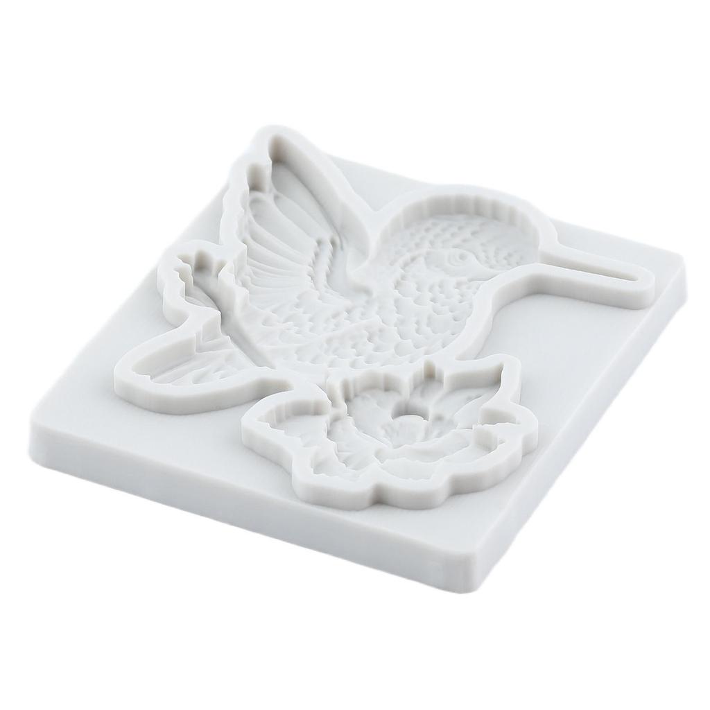 Силиконовые формы для птиц, форма для цветов из мастики, инструменты для украшения торта, топпер для кекса, шоколадные конфеты, поделки, сахарная паста, полимерная глина