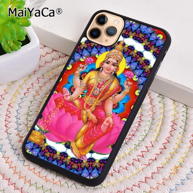 MaiYaCa Lakshmi Hindu Goddess Phone Case Cover For iPhone 17 Air 13 14 16 16e 15 pro max plus 11 12 shell coque