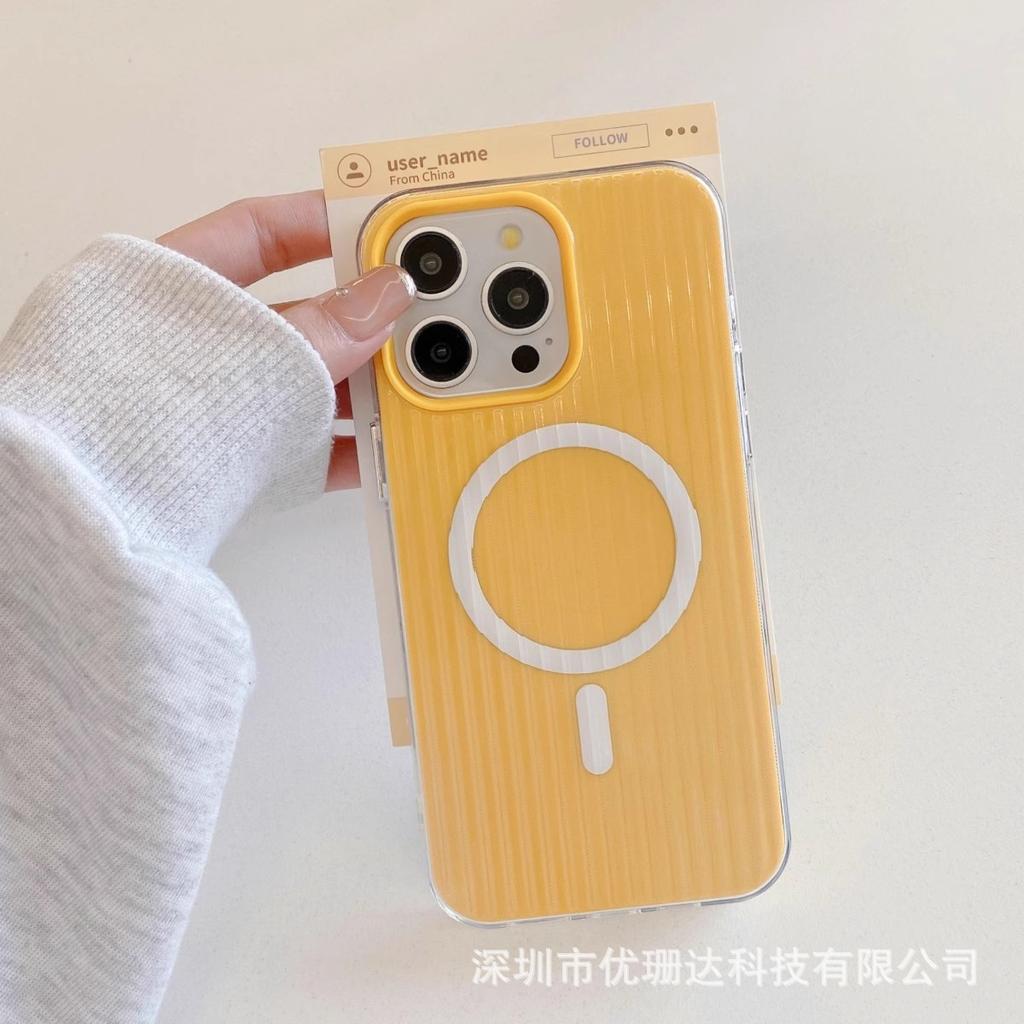 Применимо к iPhone11promax гофрированный магнитный чехол для мобильного телефона Apple 11 модный однотонный два в одном противоударный чехол