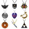 Ожерелье с подвесками-щитом и совой из игры The Legend of Zelda Skyward Sword