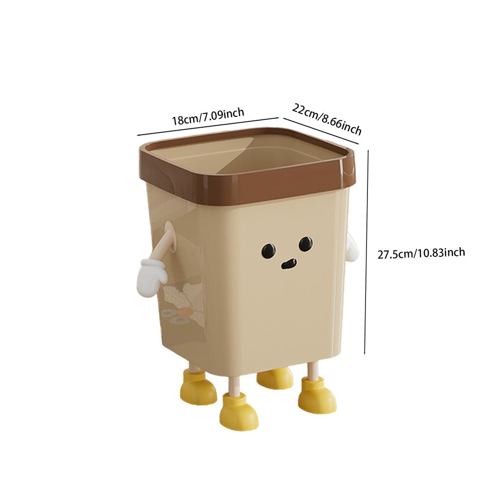 Креативная мусорная корзина, современная многофункциональная мусорная корзина, контейнер для мусора, симпатичное мусорное ведро для дома, общежития, офиса, спальни, кухни