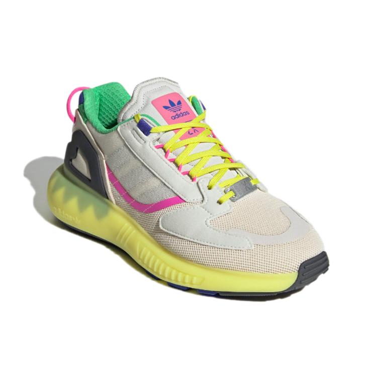 adidas Zx 5K Boost Wonder White Acid Yellow Женские GV7704