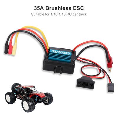 Бесщеточный электрический регулятор скорости ESC GOOLRC 35A для радиоуправляемого автомобиля-грузовика 1/16 1/18