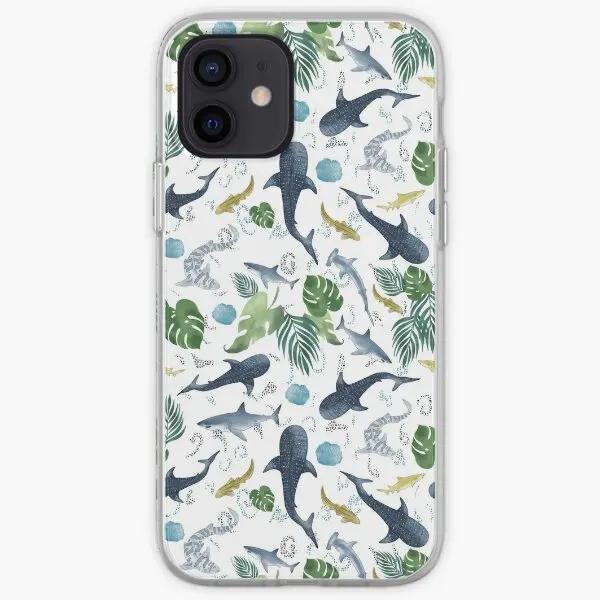 Прочный чехол Shark Reef для iPhone Чехол для телефона Настраиваемый для iPhone 11 12 13 14 Pro Max Mini X XS XR Max 6 6S 7 8 Plus Печать Цветок