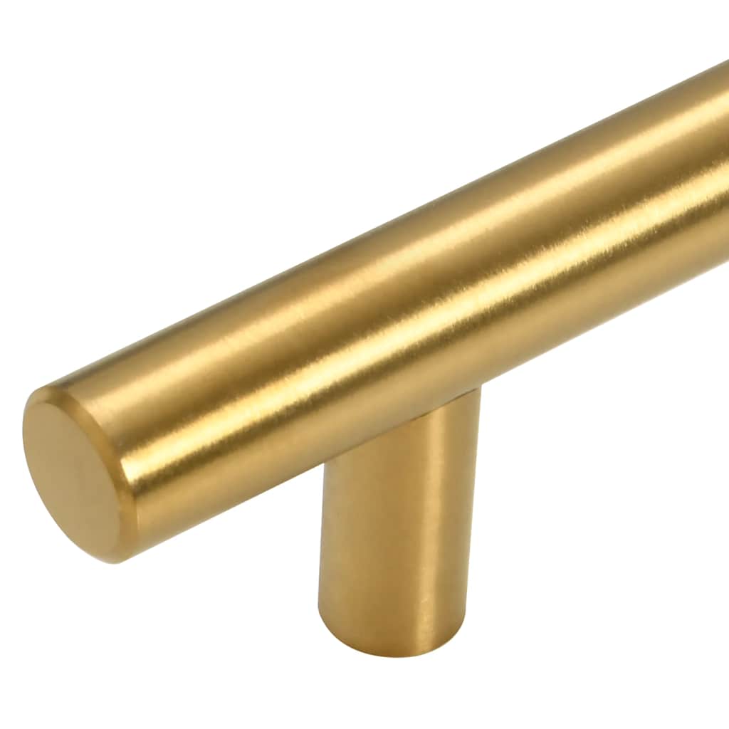 Furniture Handles 10 pcs Golden 96 mm Stainless Steel