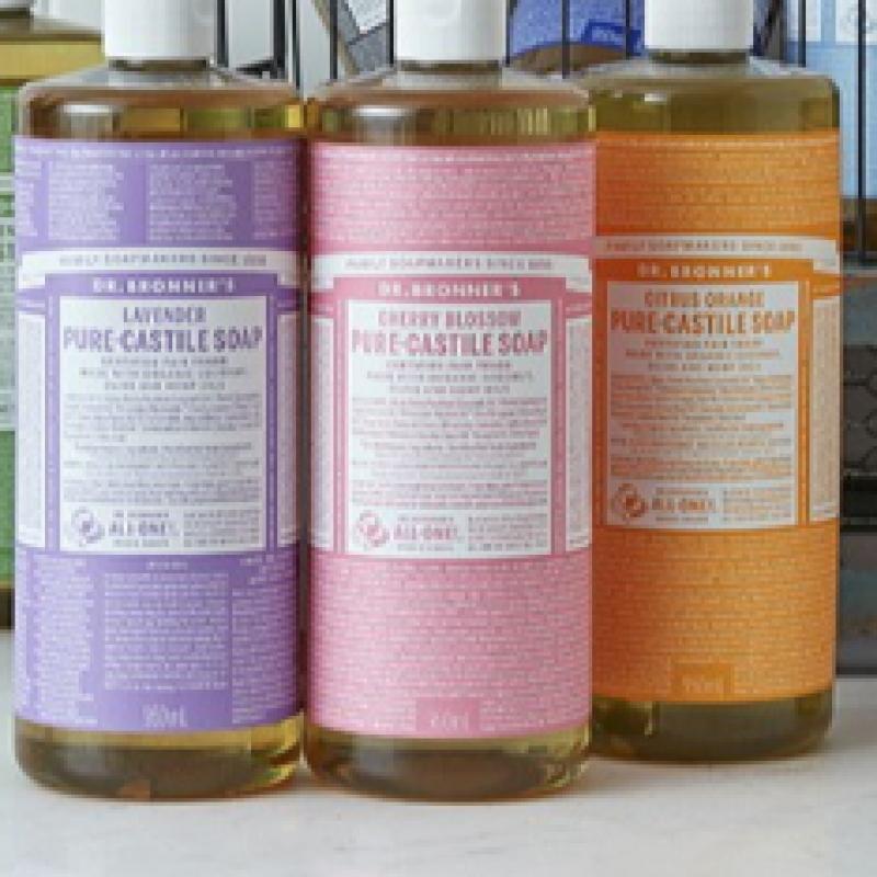 Dr. Bronner S Almond Pure caStile Soap 950 Ml