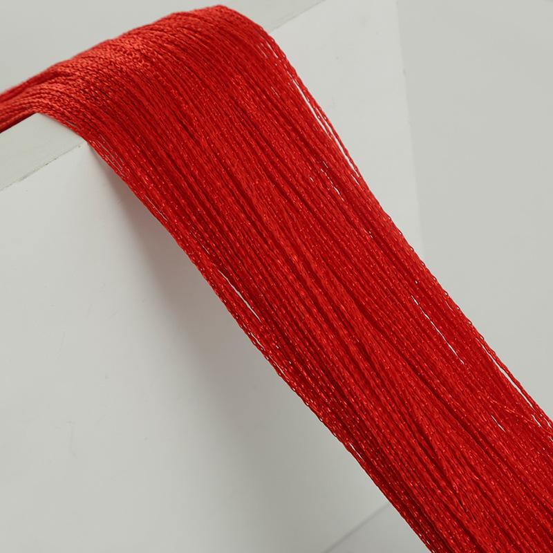 Подвесная полосатая занавеска с кисточками, полиэфирная панель, перегородка для комнаты, занавеска на окно, жалюзи 100*200 см