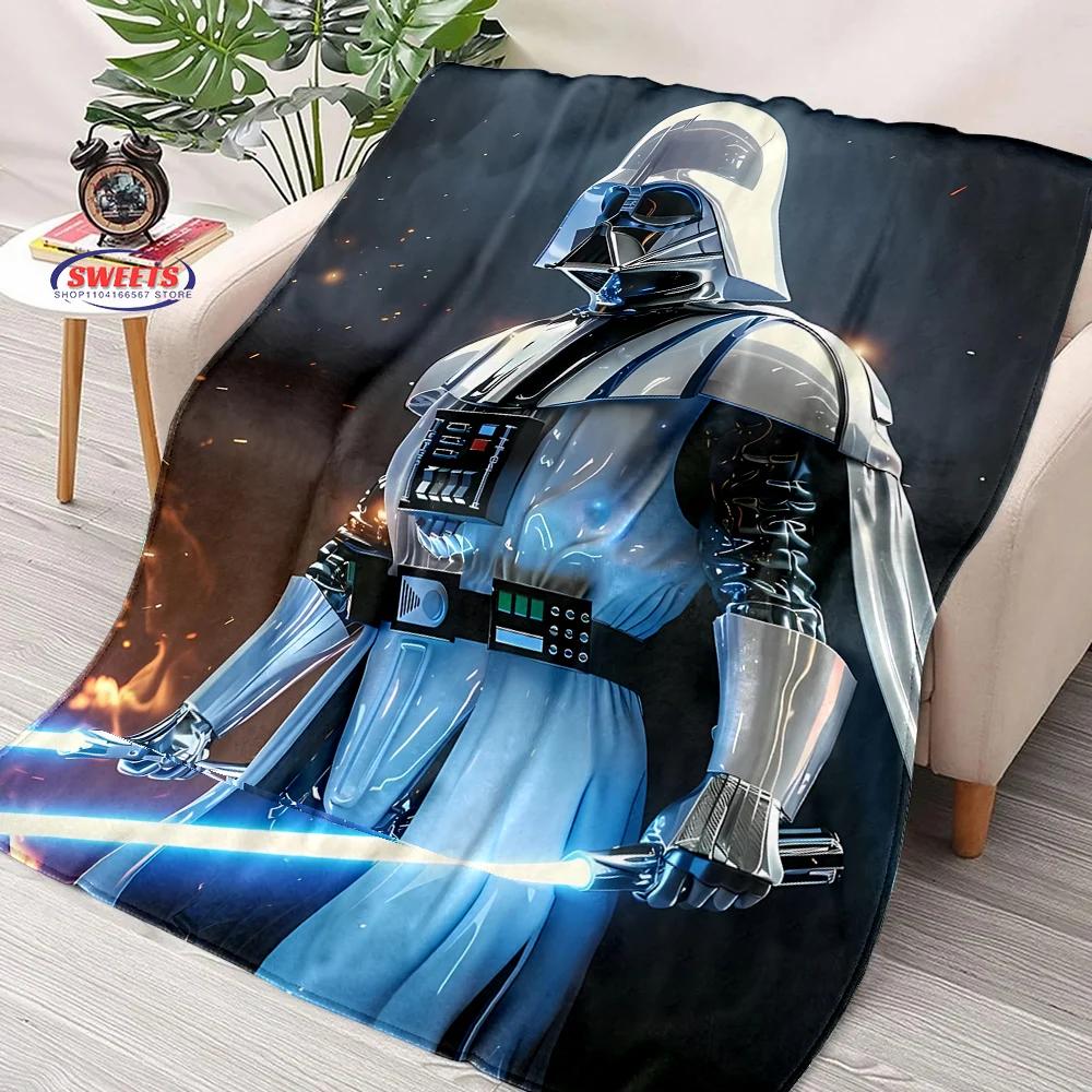 3D Printing Darth Vader Blanket,Warm and Cozy Flannel Blanket,Sofa Bedroom Office Leisure Nap Cover Blanket,Children's Nice Gift