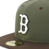 New Era 59FIFTY Cap 70994783 NER36C3445 BOS New Olive Green New Era Cap MLB ONSPOTZ Special Edition 2Tone UNDER VISOR Boston Red Sox 5950 Straight