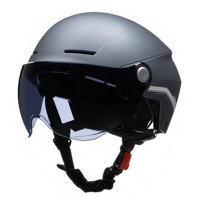 Helmet Electric Car Women's Summer Half Helmet 3C Certified Battery Motorcycle Men's Four Seasons Helmet