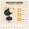 Plafonnier - NETTLIFE - E14 - Noir - Métal - 1 ampoule orientable