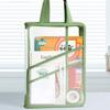 PVC Transparent File Bag Transparent Data Storage Bag New Document Bag  School Office Supplies