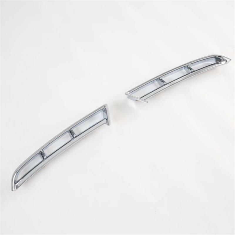 Хромированные передние противотуманные фары, накладки на бампер для hyundai tucson 2021, аксессуар