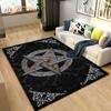 3D Gothic Skull Ghost Horrible Area Rug Large,Carpet Rug for Living Room Bedroom Sofa Doormat Decoration,kids Non-slip Floor Mat
