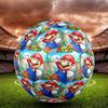 Mario Theme Size 5 Soccer Ball, Suitable for Both Indoor and Outdoor Matches, a Gift Suitable for Everyone.