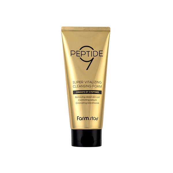 Farmstay_Peptide9 Super Vitalizing Cleansing Foam 180ml