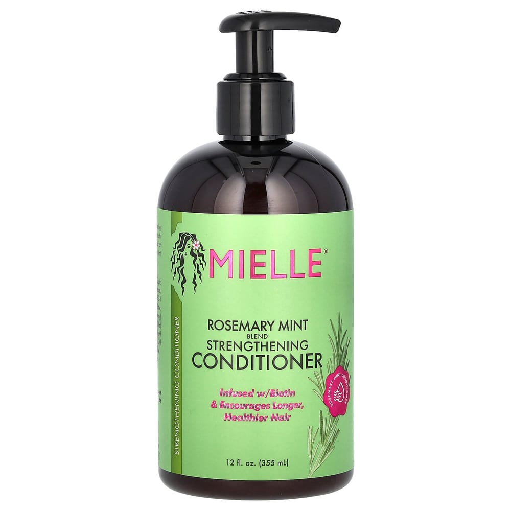Кондиционер для укрепления волос iHerb, с маслом розмарина и мяты, 355 мл (12 жидких унций)