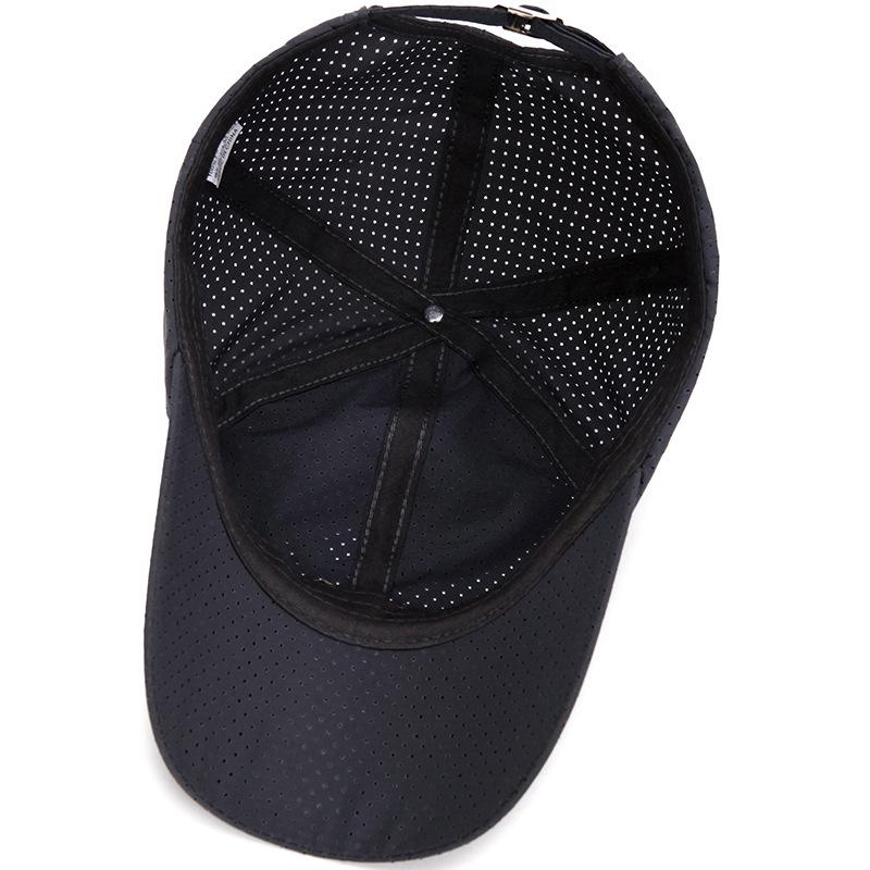 Breathable Perforated Quick-drying Cap Men's Fishing Sun Protection Baseball Cap Cycling Travel Sports Cap