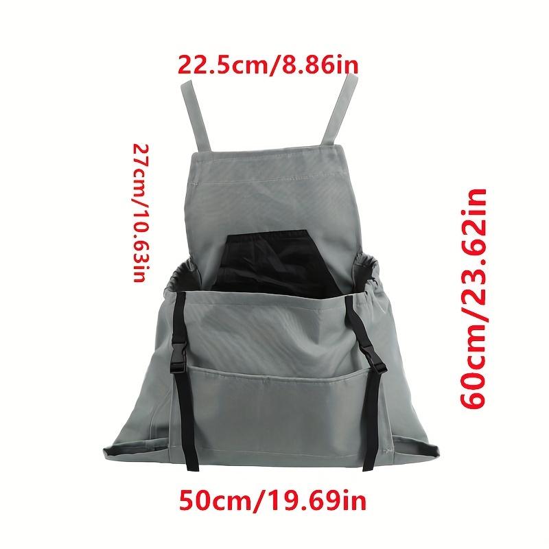 1 шт., многоцелевой садовый фартук с большим карманом для хранения фруктов и овощей