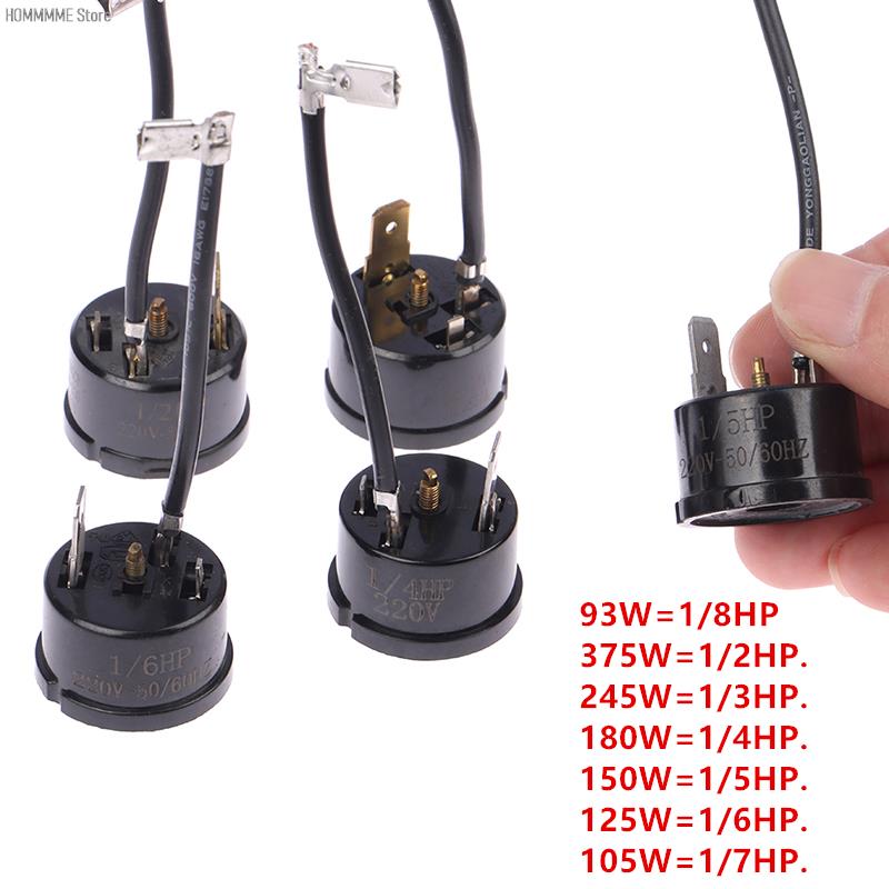 1PC 1/2 1/3 1/4 1/5 1/6HP Refrigerator Compressor Overload Thermal Protector PTC Start Relay Freezer Replacement Part Hot