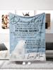 Envelopestyle letter writing digitalprinted polyester Bedroom velvet flannel soft sofa cover blanket Fleece soft sofa cover