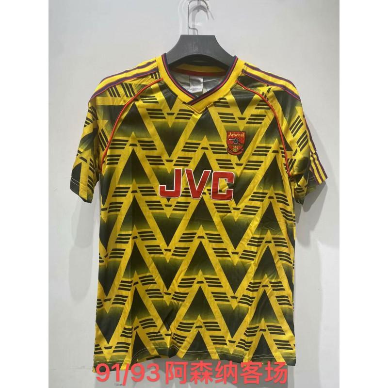 Retro Soccer Jersey Man Utd Arsenal City Vintage Football Shirt 7 Ronaldo Training Wear