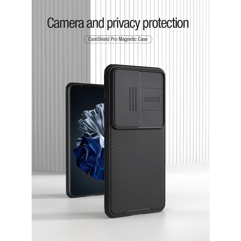 Чехол Nillkin CamShield Pro с магнитной выдвижной крышкой для камеры Huawei P60 Pro, защитный чехол для объектива Huawei P60