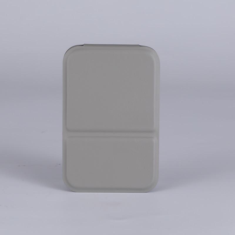 Compact Folding Vanity Mirror: Portable, Minimalist Design for Women, Perfect for Desktop or Travel.