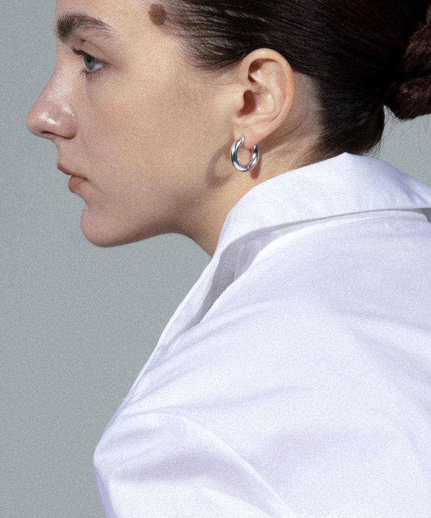 Tacit Lowkey Hoop Earring