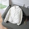 Women's Large Size Short Fluffy Jacket Thickened Loose Warm Jacket Stand-up Collar Jacket