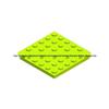 Compatible 6x6 Universal Plate 3958 for Building Blocks MOC Accessories