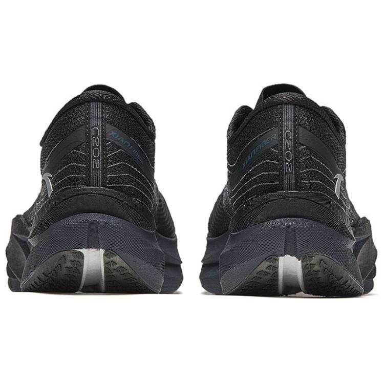 Anta C202 6.0 модные удобные кроссовки из синтетической ткани, нескользящие, износостойкие, с низким верхом, с карбоновой пластиной, мужские кроссовки, черные 112535570-2