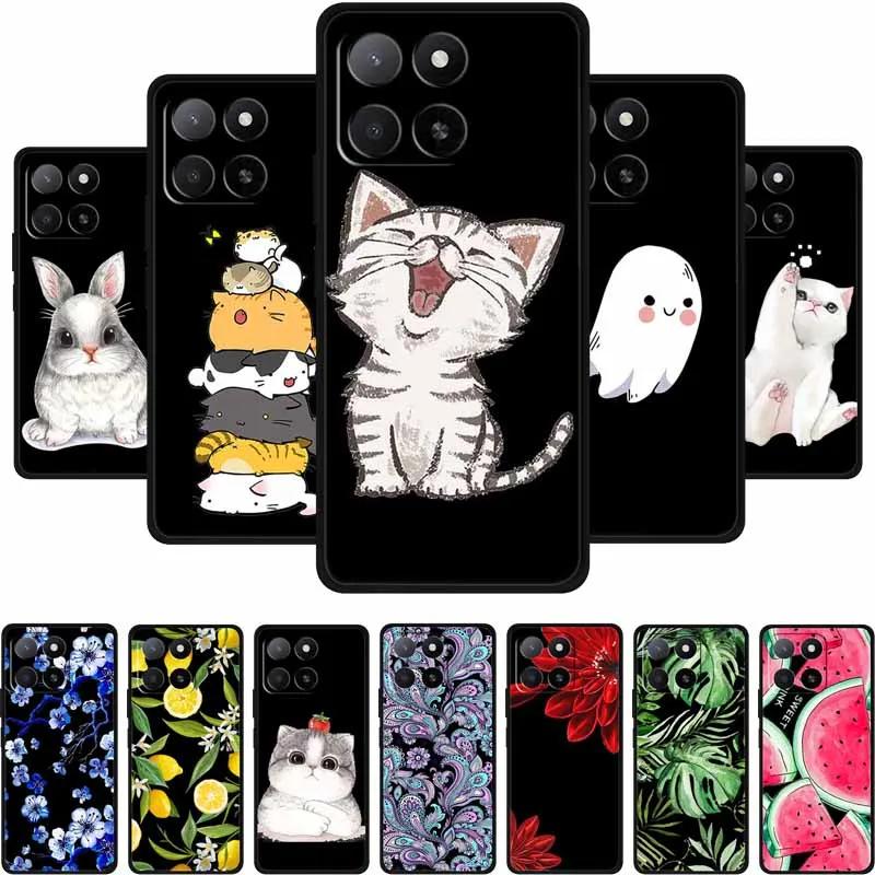 Чехол для телефона Motorola G86 G56 G 86 G 56 Coque Черный Силиконовый Мягкая Задняя Крышка Для Motorola G86 Power Edge 60 60S Чехол Мультяшный