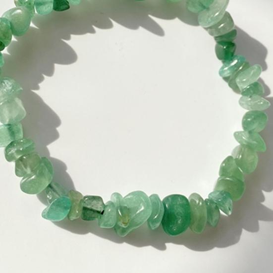 Irregular Shape Stone Bracelet Natural All-match Women Elastic Rope Bracelet Hand Decor