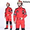WBD Red Emergency Rescue & Firefighter Workwear Set
