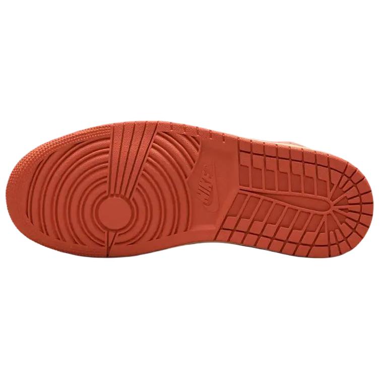 Женские кроссовки Air Jordan 1 Mid Sail Madder Root Розовый Муслин Светлый Маддер Рут BQ6472-180