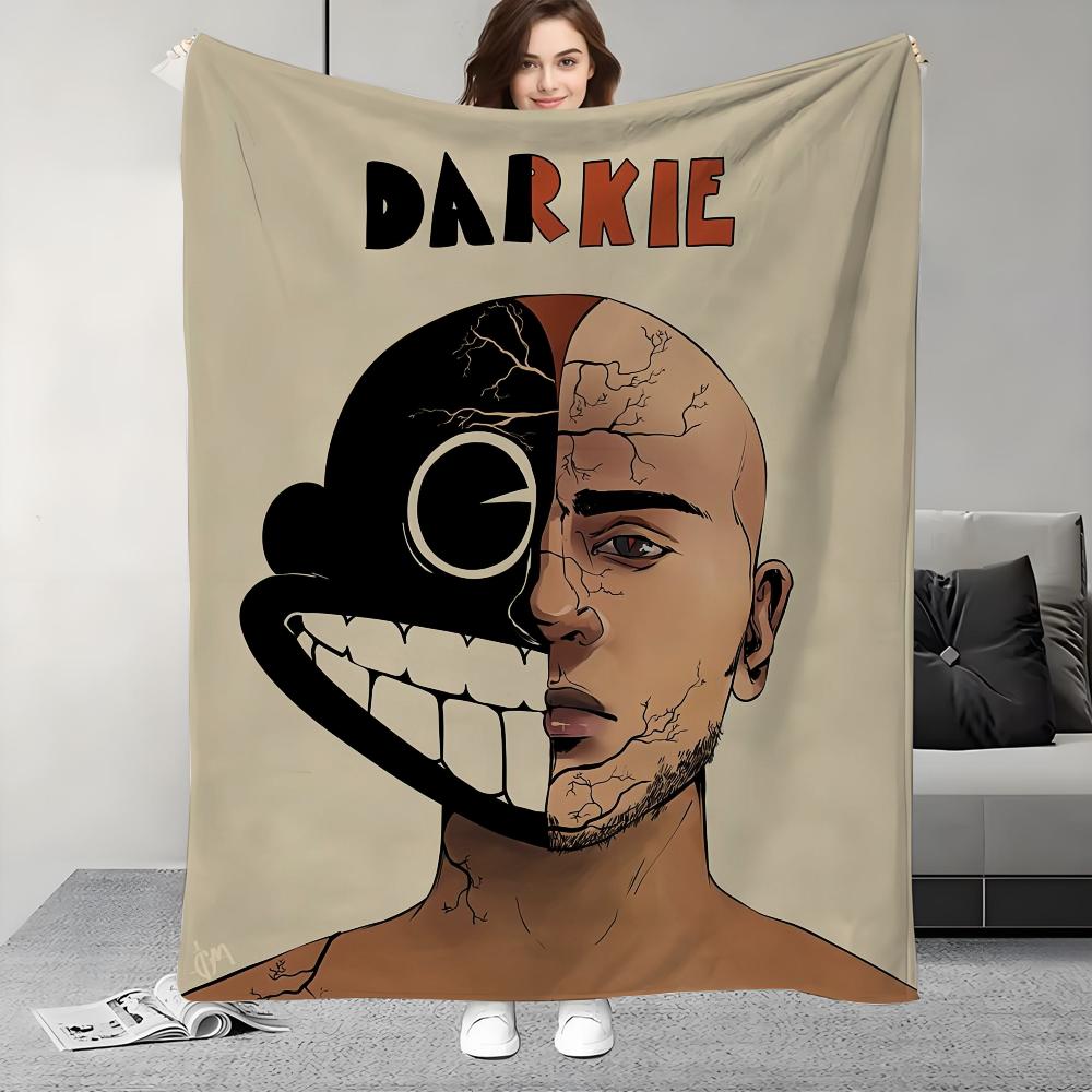 Hip Hop Music Lil D-Darkie Blanket Design Lightweight For Dorms, Naps, Living Room, Office,Sofa,All-Season