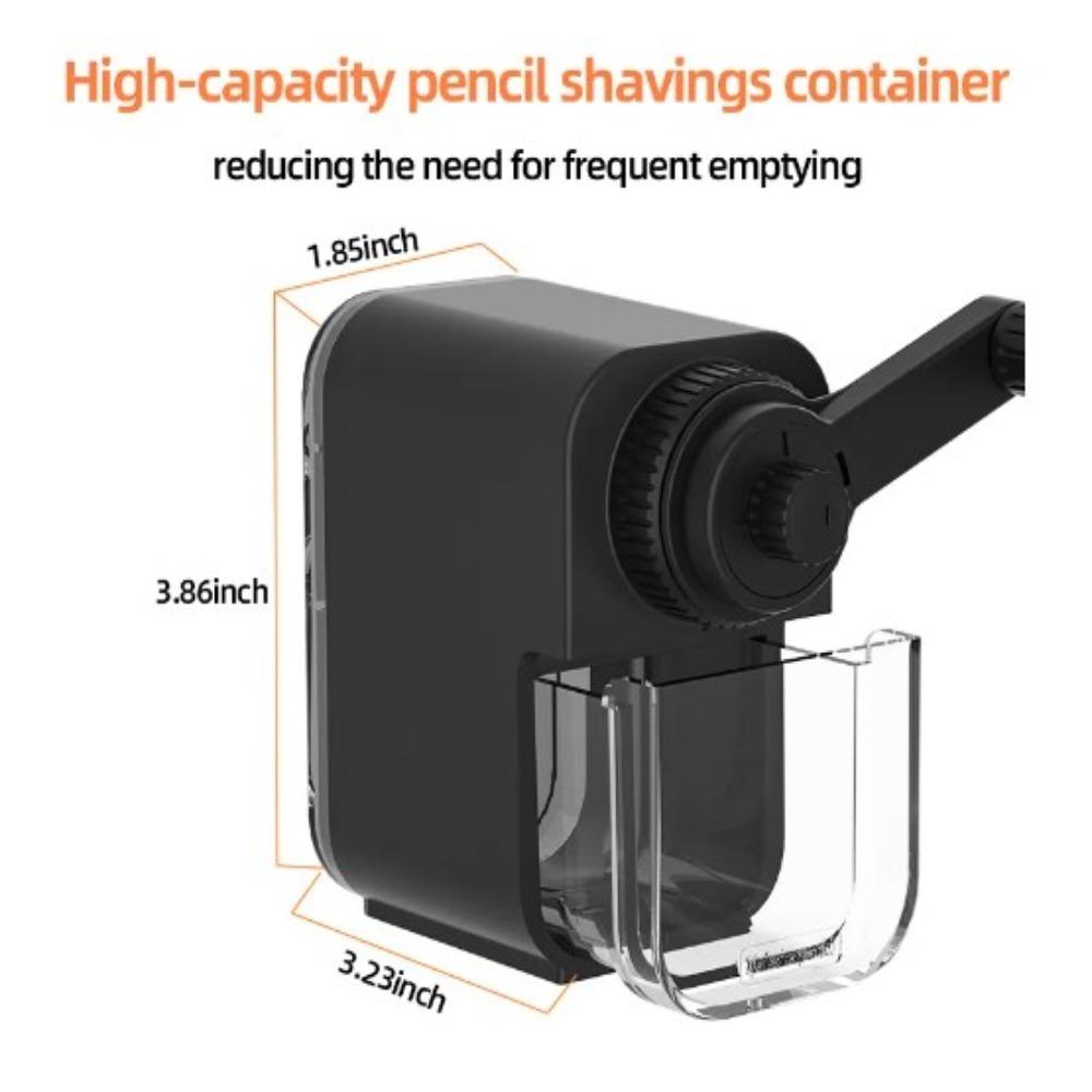 Точилка для карандашей ABS, износостойкая, художественная, специфическая, портативная, ручная точилка для карандашей