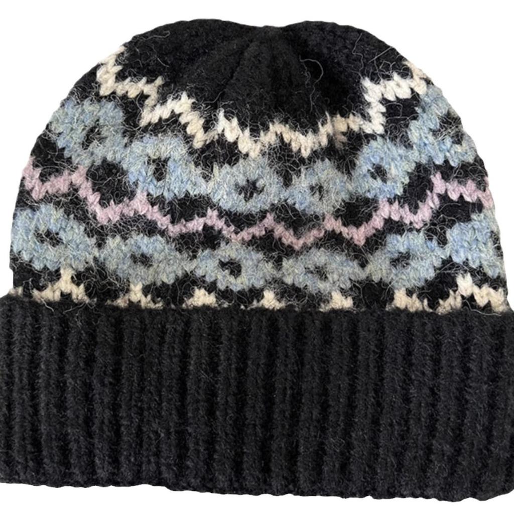 Вязаная шерстяная шапка для женщин на осень и зиму, универсальная, в стиле ретро, теплая, подчеркивающая лицо, модная, высокого класса, для улицы, защищающая от холода, шапка-бини