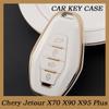 Чехол для ключа автомобиля из ТПУ Пномпень для Chery Jetour X70 X90 X95 Plus, держатель пульта, авто брелок, защита, аксессуары