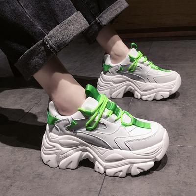 Кроссовки на платформе, женская повседневная обувь, модные женские кроссовки с толстой подошвой, женские кроссовки Basket Femme, массивные кроссовки, женская обувь Zapatillase45