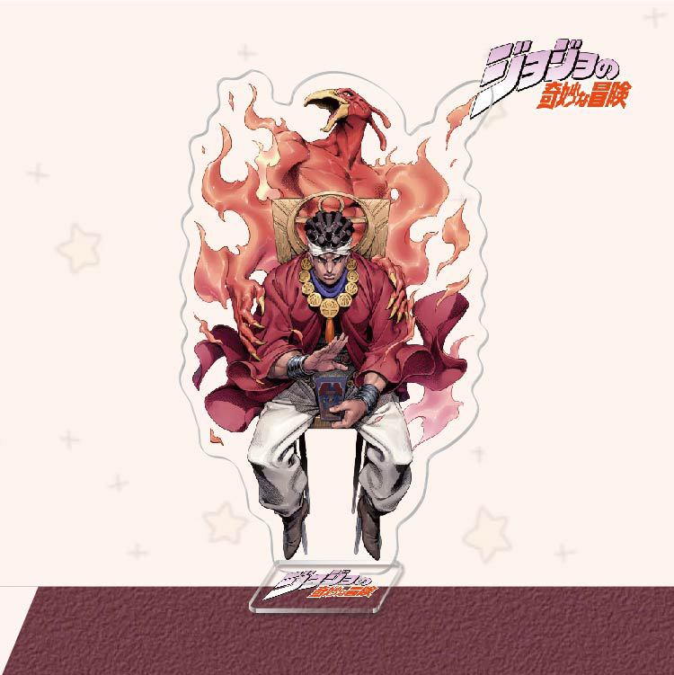 JoJo's Bizarre Adventure Анимационные Комиксы Периферийные Игрушки JOJO Дио Акриловый Настольный Стенд Аниме Фигурка Действия Модель Коллекция