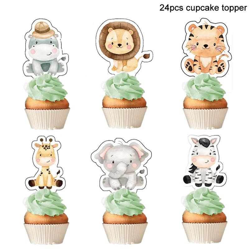 Посуда для дня рождения в стиле джунглей, украшение для вечеринки по случаю дня рождения, скатерть, тарелка, чашка, сафари на дикую природу, товары для первого дня рождения детей