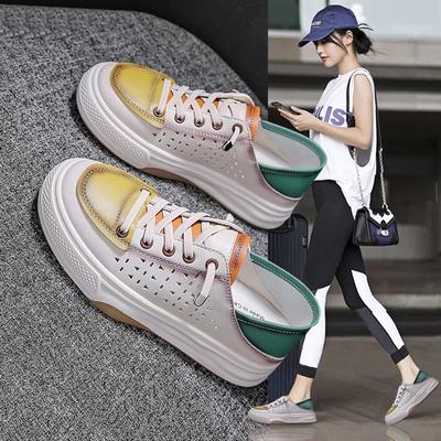 Модные кроссовки на толстой подошве Женские спортивные туфли Тренд 2024 для спортзала на платформе Плоские Повседневные Теннисные Модные Низкие Милые Туфли Женские Массивные